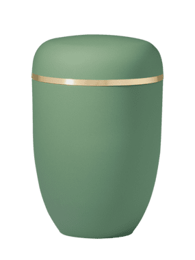 Grüne Urne für den Friedhof Westhausen in Frankfurt